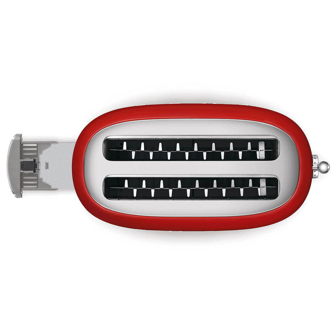 Grille-pain 4 tranches - Rouge