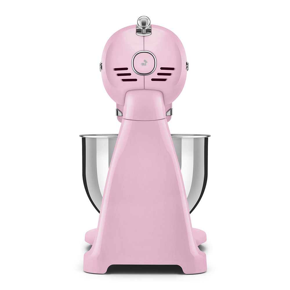 Robot sur socle - Rose pastel