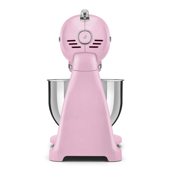 Robot sur socle - Rose pastel